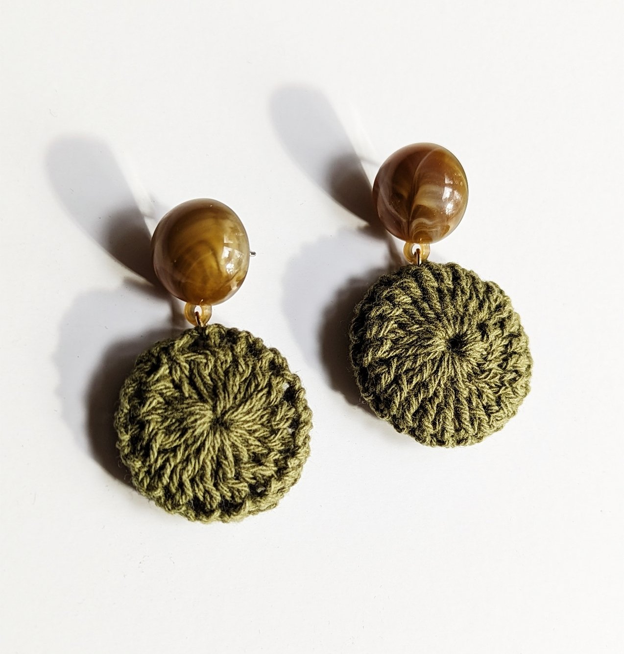 Crochet Dangle Earrings