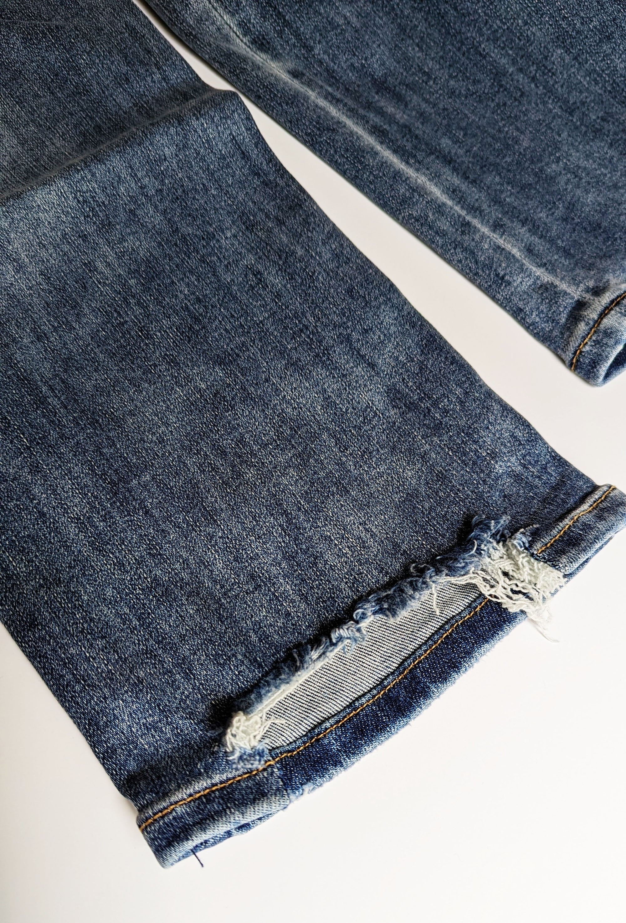 Risen Vintage Washed Straight Leg Jeans in Medium, Dark &amp; Black Wash