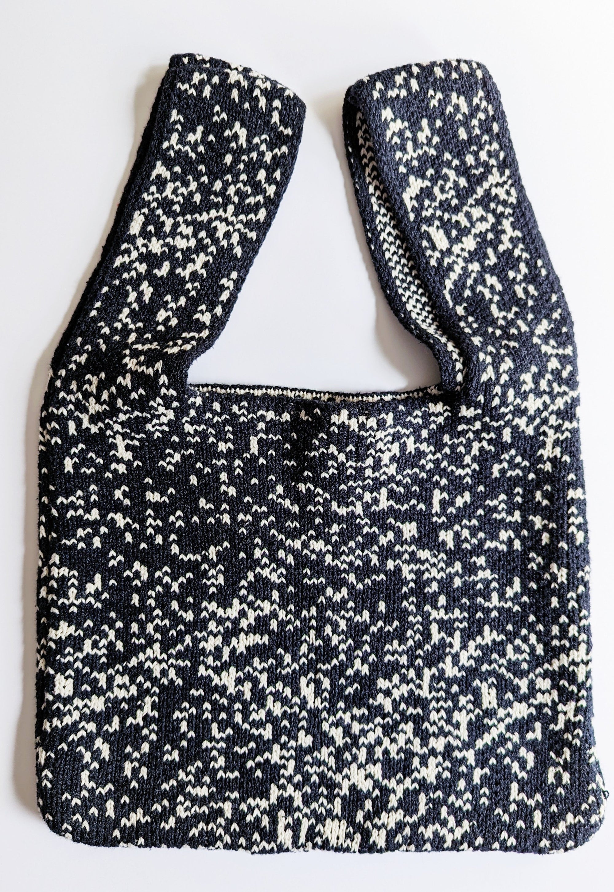 Speckled Knit Bag