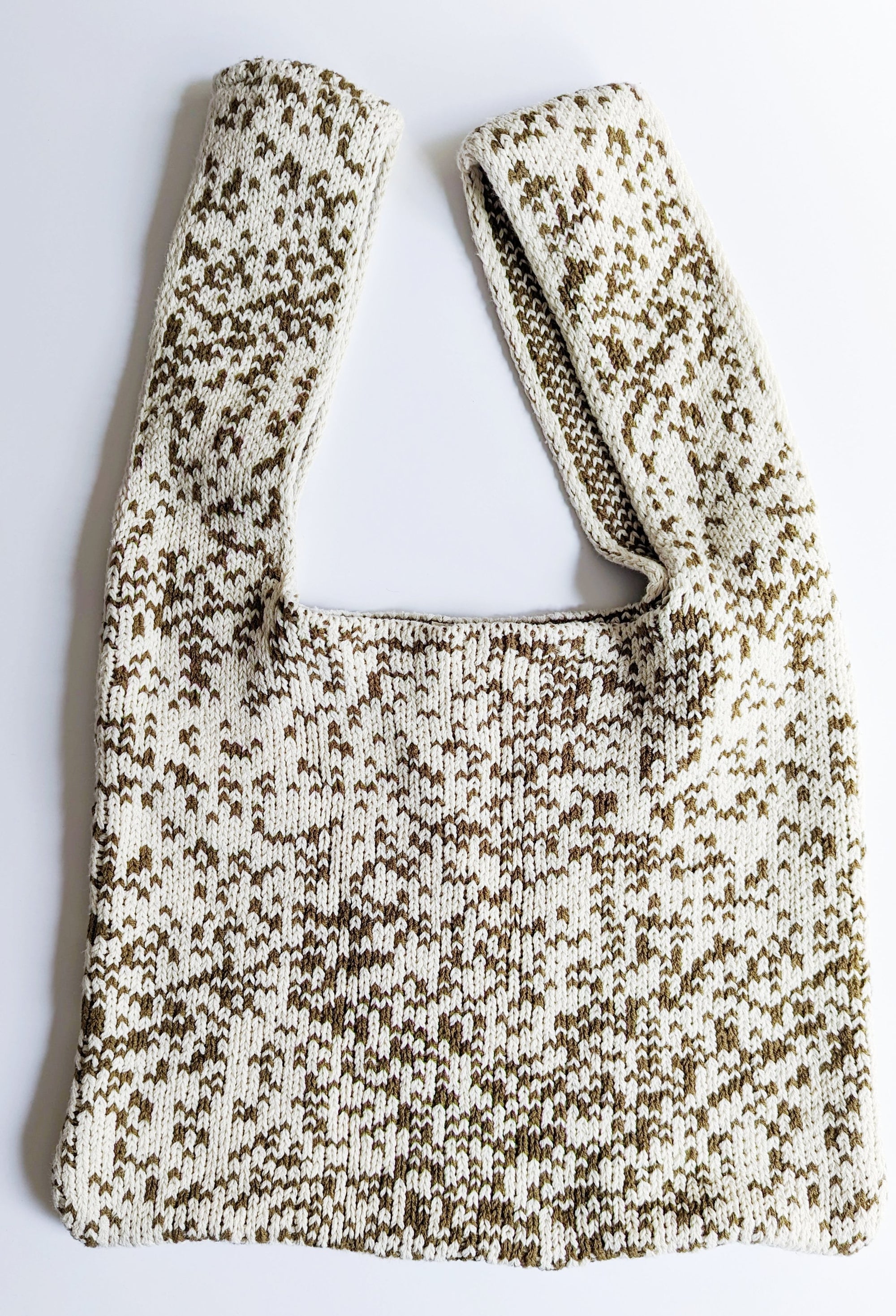 Speckled Knit Bag